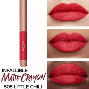 L'Oréal infallible matte lip Crayon Shade 505